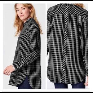NWT J.Jill Windowpane Tunic